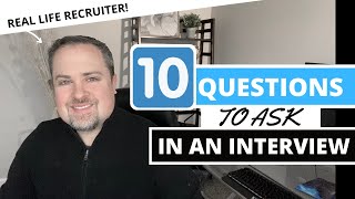 10 Questions to Ask The Interviewer In Your Job Interview Interview Prep Tips [upl. by Ajroj]