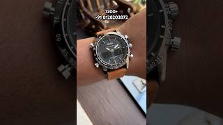 FOSSIL ANALOG DIGITAL HYBRID DISPLAY  DIAL TIME DIGITAL DISPLAY best fossil watch [upl. by Luhar]