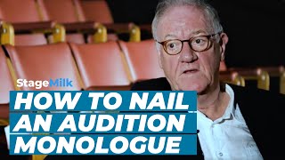 How to Find Depth in an Audition Monologue [upl. by Ahsekat]