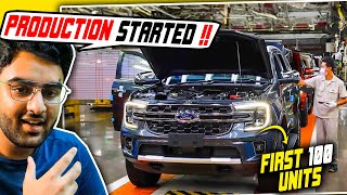 Ford has already Restarted Indian Factory to Produce EVEREST IN India   Aristo News 118 [upl. by Airegin]