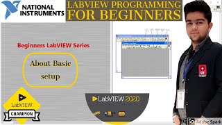 LabVIEW  Labview Tutorial 1 Front Panel and Block diagram  LabVIEW Programming [upl. by Eryn]