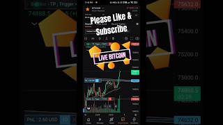 Bitcoin Live TradeCryptocurrencyCrypto shorts crypto trading btc bitcoin [upl. by Marisa233]