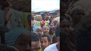 Evangelizing at the marketplace in Ethiopia [upl. by Faline]