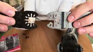 EZARC Carbide Oscillating Saw Blades Multitool Blades Quick Release for Hard Material Review [upl. by Hefter551]