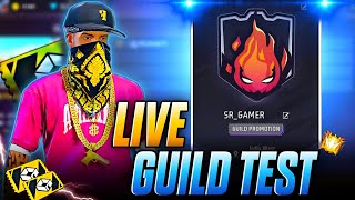 SR GAMING LIVE GUILD TEST  SR GAMING LIVE ON FREE FIRE freefirelive tondegamer [upl. by Lunette538]