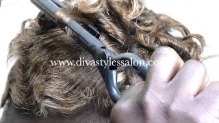 toni braxton short hair how to diva styles salon [upl. by Yrneh]