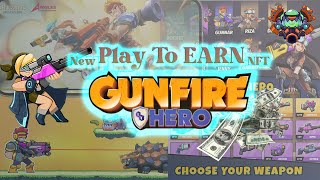 NEW NFT PLAYTOEARN  GUNFIRE HERO x STEP HERO MULTIVERSE [upl. by Bubalo]