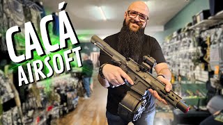 VISITEI A LOJA CACÁ AIRSOFT EM SP 😍 IMPRESSIONANTE [upl. by Teena]