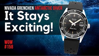 Nivada Grenchen Antarctic Diver Automatic  Watch of the Week Review 168 [upl. by Essila]