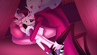 ANGEL AND VALENTINO DID WHAT  Hazbin Hotel Comic Dub [upl. by Bill]