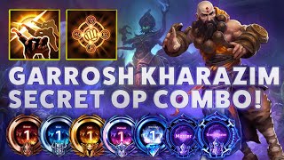 Kharazim SSS  GARROSH KHARAZIM SECRET OP COMBO  Bronze 2 Grandmaster S1 2023 [upl. by Elvis]