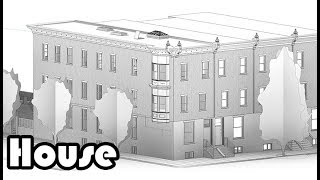 Learn Revit in 5 minutes Housing Part 1 18 Quick modelling [upl. by Gavrah]