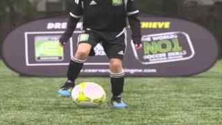 Mastery Monday  Learn Soccer  Football Skills 2 Shuffles [upl. by Kantos]