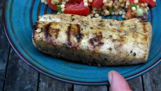 Grilled Mahi Mahi with a side of Couscous [upl. by Libbie]