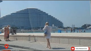 Part 19  Jumeirah Beach Park Dubai United Arab Emirates 🇦🇪 Explore Dubai Jumeirah Beach ⛱️ Dubai [upl. by Ikcim397]