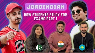 Jordindian  How Students Study For Exams Reaction  Part 1 4 Idiots React [upl. by Aihsik937]