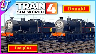 I MADE Donald amp Douglas  Train Sim World 4 Custom Livery [upl. by Lladnor]