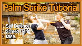 Palm Strike Tutorial for Self Defence Street Fight MMA etc  GNT How to [upl. by Lambert]