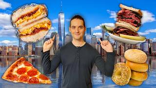 COMPLETE NYC Food Guide Full Documentary Pizza Bagels Hot Dogs Cheap Eats amp More [upl. by Llevel340]