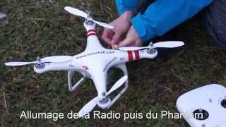 Calibration Compas Phantom DJI [upl. by Ynattir38]