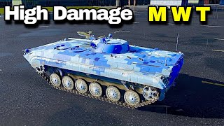 MWT Tank Battles High Damage Tank  MWT Tank Battles Best Rank Tank [upl. by Namielus]