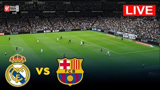 🔴LIVE Real Madrid vs Barcelona La Liga 202425 Full match  Video game simulation PES Gameplay [upl. by Alet]