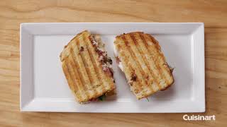 Cuisinart® Recipe  Fig Panini [upl. by Tneciv]