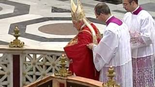 The Liturgy of Benedict XVI according to Guido Marini his Master of Ceremonies [upl. by Laup177]