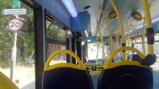 XFE Convert Limp  GAL SE80 On Bus Route 244 14 [upl. by Aihsiyt]