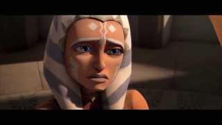 Star Wars the Clone Wars Ahsoka Leaves The Jedi Order Saddest Scene [upl. by Ahsar9]