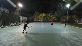 Fun Match  Indra  Nico vs Digo  Frangky  Lapangan Tenis Ulujami [upl. by Nileek]