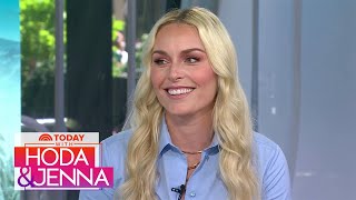 Lindsey Vonn Talks Transitioning To Life After Professional Skiing [upl. by Ardeahp]