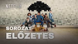 Az Esernyő Akadémia  4 évad  szinkronos előzetes  Netflix sorozat [upl. by Aruat]