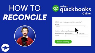 How to Reconcile a Bank Statement in QuickBooks Online The Easy Way [upl. by Ronoel680]