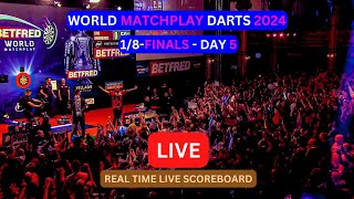 2024 World Matchplay Darts LIVE Score UPDATE Today 18Finals Day 5 Matches Jul 17 2024 [upl. by Ecinhoj]