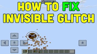 How to Fix Invisible World Glitch in Minecraft Bedrock 121 [upl. by Gladis]