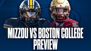 Why Missouri Football WILL EASILY BEAT Boston College Football  Missouri vs Boston College Preview [upl. by Nikral503]