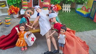 Barbie Doll All Day Routine In Indian VillageKammoNimmo Ki Kahani4Barbie Doll Bedtime Story [upl. by Hselin]