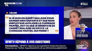 Si je suis en arrêt maladie et que mon employeur applique le chômage partiel lequel prime [upl. by Ainocal]