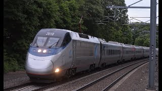 Amtrak Acela Horn Compilation [upl. by Adnic486]