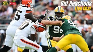 Gut Reactions Packers 23 Browns 10 [upl. by Garate]