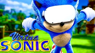 VIRTUA SONIC is the FASTEST game in VR [upl. by Aplihs]