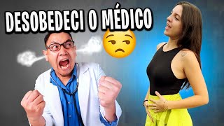 Desobedeci as ordens do médico Comi muito pastel minha tia fez meu desejo [upl. by Questa301]