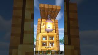 The smallest house in minecraft 🤩🏠 shorts minecraft [upl. by Ysor]