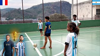 França vs Argentina  Copa do Mundo 2024 [upl. by Eenar]