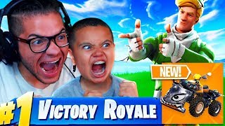 THIS MADE MINDOFREZ AND KAYLEN RAGE HARDER THAN EVER NEW QUAD CRASHER FORTNITE BATTLE ROYALE [upl. by Atterehs]