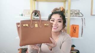 Hermes Birkin 25 Review Pros amp Cons [upl. by Anoyet]