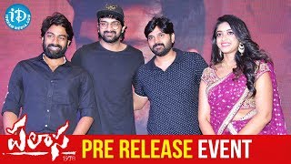 Palasa 1978 Movie Pre Release Full Event  Raghu Kunche  Rakshith  Nakshatra  iDream Filmnagar [upl. by Aitital531]