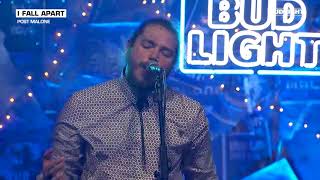 Post Malone  I Fall Apart Live From The Bud Light x Post Malone Dive Bar Tour Nashville [upl. by Noerb]