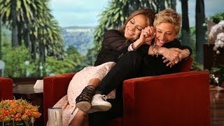 Jennifer Lopez Shares Her Germs with Ellen [upl. by Childers]